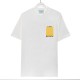 23SS adult Cotton casual letter Print short sleeved Crewneck t shirt Tees Clothing oversized white 8205