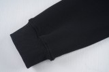Men's casual Cotton Arched Mirage Gate print Long sleeve Sweatshirt black C06