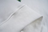 Men's casual Player Diamond print Long sleeve Sweatshirt white C08