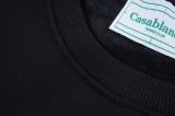 Men's casual Player Diamond print Long sleeve Sweatshirt black C08