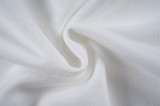 Men's casual SWAN print Long sleeve Sweatshirt white C09