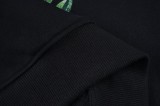 Men's casual Cotton Arched Mirage Gate print Long sleeve Sweatshirt black C06
