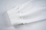 Men's casual Cotton Starry Castle print Long sleeve Sweatshirt white C02