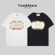 23SS adult Cotton casual Alphabet Print short sleeved Crewneck t shirt Tees Clothing oversized white G1026