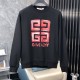 Men's casual Cotton Alphabet Print Long sleeve Sweater