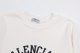 Men's casual Cotton Crown Wheat Ear Alphabet Print Long sleeve Sweater white