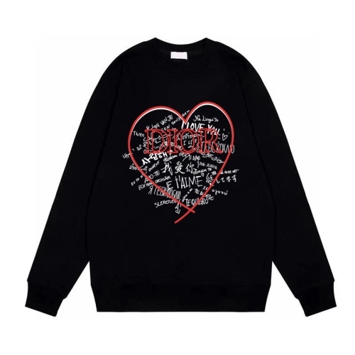 Men's casual Cotton love Print Long sleeve Sweater