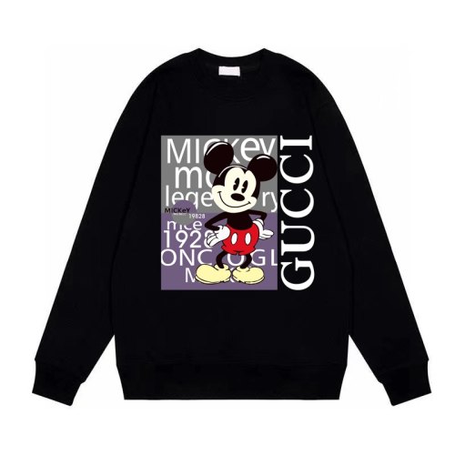 Men's casual Cotton Mickey Mouse Print Long sleeve Sweater