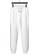 Men's casual Cotton jacquard Long sleeve Jacket Tracksuit Set white KK-38002