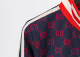 Men's casual Cotton jacquard Long sleeve Jacket Tracksuit Set red KK-G1001