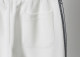 Men's casual Cotton jacquard Long sleeve Jacket Tracksuit Set white KK-38015