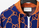 Men's casual Cotton jacquard Long sleeve Cardigan hoodies Tracksuit Set Purple Blue KK-38031