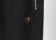 Men's casual Cotton jacquard Long sleeve Jacket Tracksuit Set black KK-38020