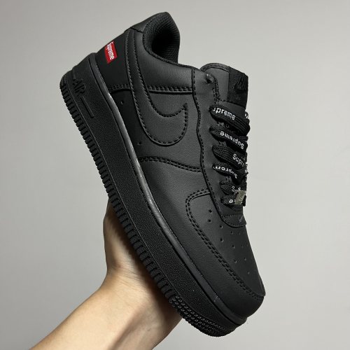 Nike Air Force 1 Low Supreme Black CU9225-001