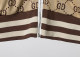 Men's casual Cotton jacquard Long sleeve Jacket Tracksuit Set brown KK-G1001