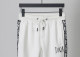 Men's casual Cotton jacquard Long sleeve Jacket Tracksuit Set white KK-38013