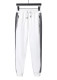 Men's casual Cotton jacquard Long sleeve Jacket Tracksuit Set white KK-38038