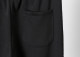 Men's casual Cotton jacquard Long sleeve Jacket Tracksuit Set black KK-38013