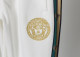 Men's casual Cotton embroidery Long sleeve Jacket Set Tracksuit white KK-38007