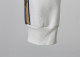Men's casual Cotton embroidery Long sleeve Jacket Set Tracksuit white KK-38007
