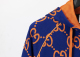 Men's casual Cotton jacquard Long sleeve Cardigan hoodies Tracksuit Set Purple Blue KK-38031