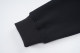 Men's casual Cotton Alphabet Print Long sleeve hoodies black C558