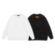 Men's casual jacquard Long sleeve Sweatshirt black 8301