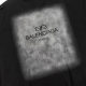 Men's casual Alphabet Print Long sleeve Sweatshirt black 8310