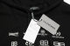 Men's casual Cotton Alphabet Print Long sleeve hoodies black K695