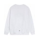 Men's casual key Alphabet Print Long sleeve Sweatshirt white K676