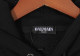 Men's casual Cotton Alphabet Print Long sleeve hoodies black F93