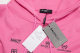 Men's casual Cotton Alphabet Print Long sleeve hoodies pink K695