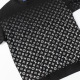 unisex casual Alphabet Print Long sleeve Sweatshirt black A01