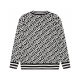 Unisex Classic High Edition Wool Cardigan Sweater Black White K673