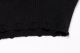 Men's casual Cotton Alphabet jacquard Long sleeve round neck wool Sweater black 4123