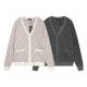 Unisex Classic High Edition Wool Cardigan Sweater Apricot K685