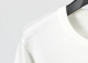 Men's casual classics Cotton jacquard Long sleeve round neck Sweater white 3006