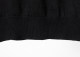 Men's casual Cotton stripe jacquard Long sleeve Cardigan Sweater black 3003