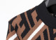 Men's casual Cotton jacquard Long sleeve Cardigan Sweater brown 3008
