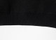Men's casual Cotton jacquard Long sleeve Cardigan Sweater black 3026