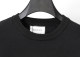 Men's casual Cotton jacquard Long sleeve round neck Sweater black 3056