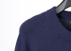 Men's casual Cotton jacquard Long sleeve Cardigan Sweater blue 3020