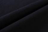 Men's casual Cotton Money bag Print Long sleeve Sweater black