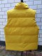 Men's winter thickened warm Down vest yellow 2208