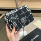 Women's original Checkered stitching  Flap Bag