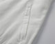 Men's casual Cotton embroidery Long sleeve zipper Jacket white 1778