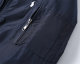 Men's casual Cotton embroidery Long sleeve zipper Jacket 1836