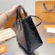 Women's original onthego Cowhide knurling handbag black 35cm