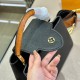 Women's original Taurillon Cowhide handbag black brown