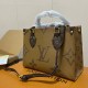 Women's original onthego Cowhide handbag brown 25cm